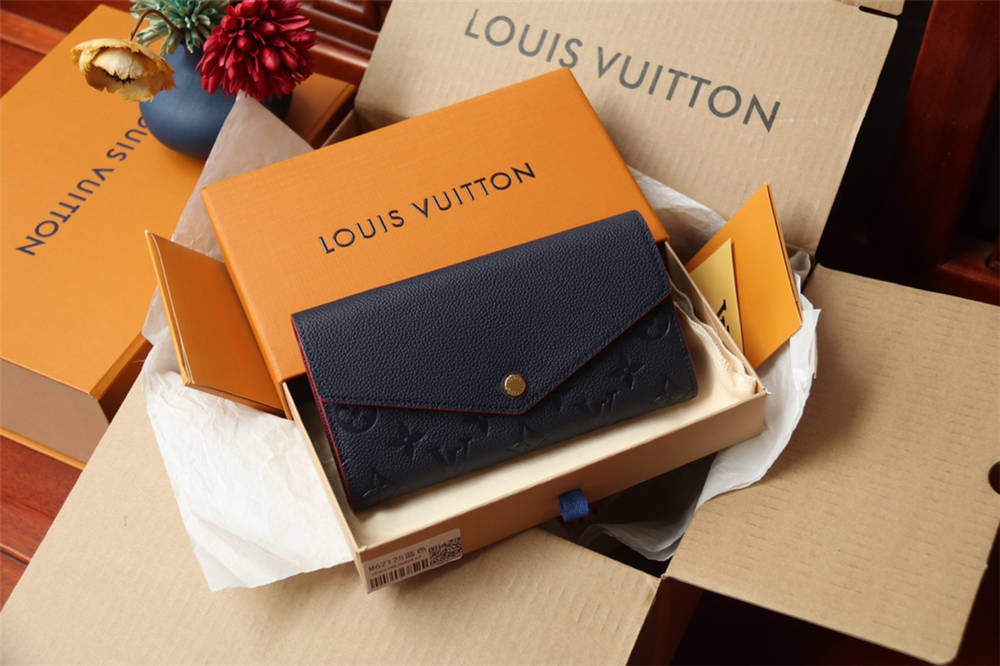 Louis Vuitton wallet M61182 Sarah 2025 new 